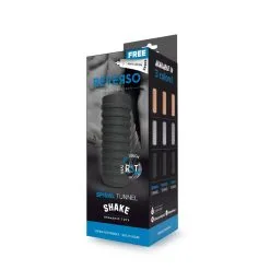 Shake Orgasmic Toys The Spiral Masturbator - Zwart -Masturbators winkel The Spiral Masturbator zwart 3