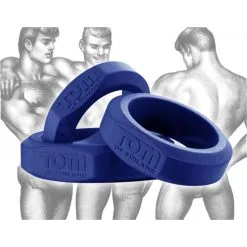 Tom Of Finland - Cockring Set - 3 Stuks - Blauw 7 Tom Of Finland - Cockring Set - 3 Stuks - Blauw -Masturbators winkel Tom of Finland Cockring Set 3 stuks Blauw 2 de64cbcb f472 448b 911f 7ad7e847914a