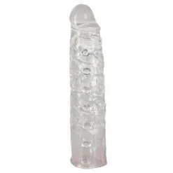 You2Toys Verlengende Penis Sleeve Die In Lengte Aan Te Passen Is - Transparant