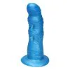 Ylva & Dite - Dildo Rhea - Metallic Blauw 2 Ylva & Dite - Dildo Rhea - Metallic Blauw -Masturbators winkel Ylva Dite Dildo RHEA metallic blauw