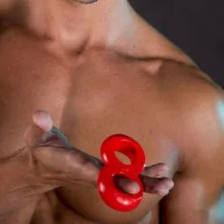 ZiZi - Dubbele Cockring Cosmic - Rood 33 ZiZi - Dubbele Cockring Cosmic - Rood -Masturbators winkel ZiZi Dubbele cockring Cosmic rood 16