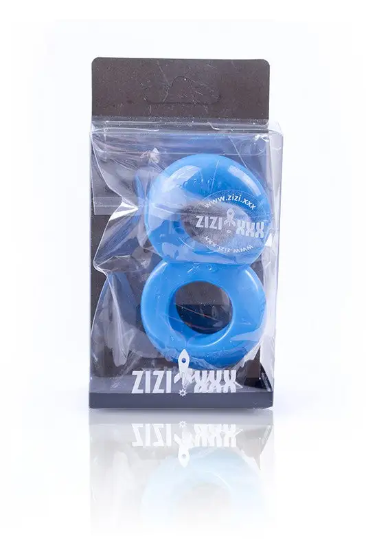 ZiZi - Dubbele Cockring Cosmic - Rood 5 ZiZi - Dubbele Cockring Cosmic - Rood - Afbeelding 3