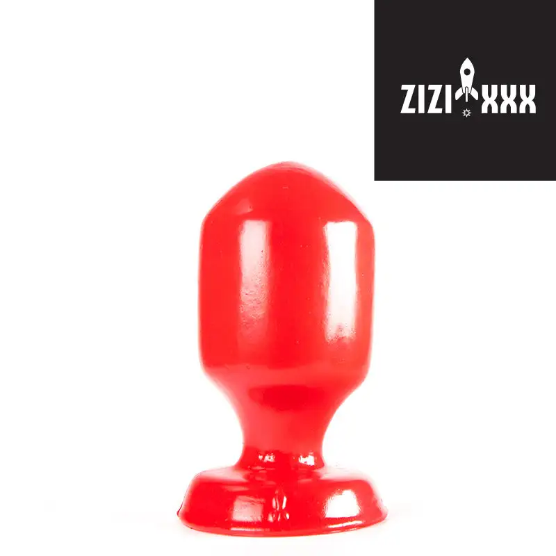 ZiZi - Klassieke Buttplug Slosh - Rood 4 ZiZi - Klassieke Buttplug Slosh - Rood - Afbeelding 2